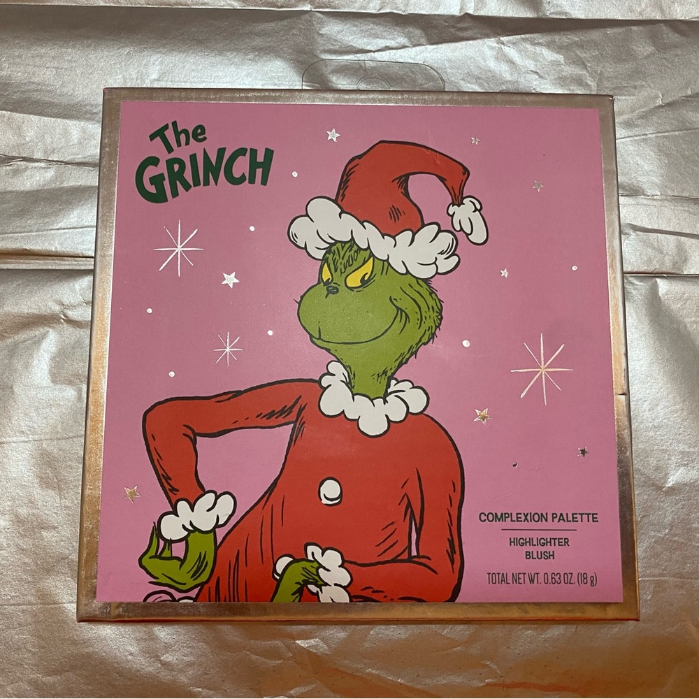 The Grinch Complexion Palette - Pink and Green